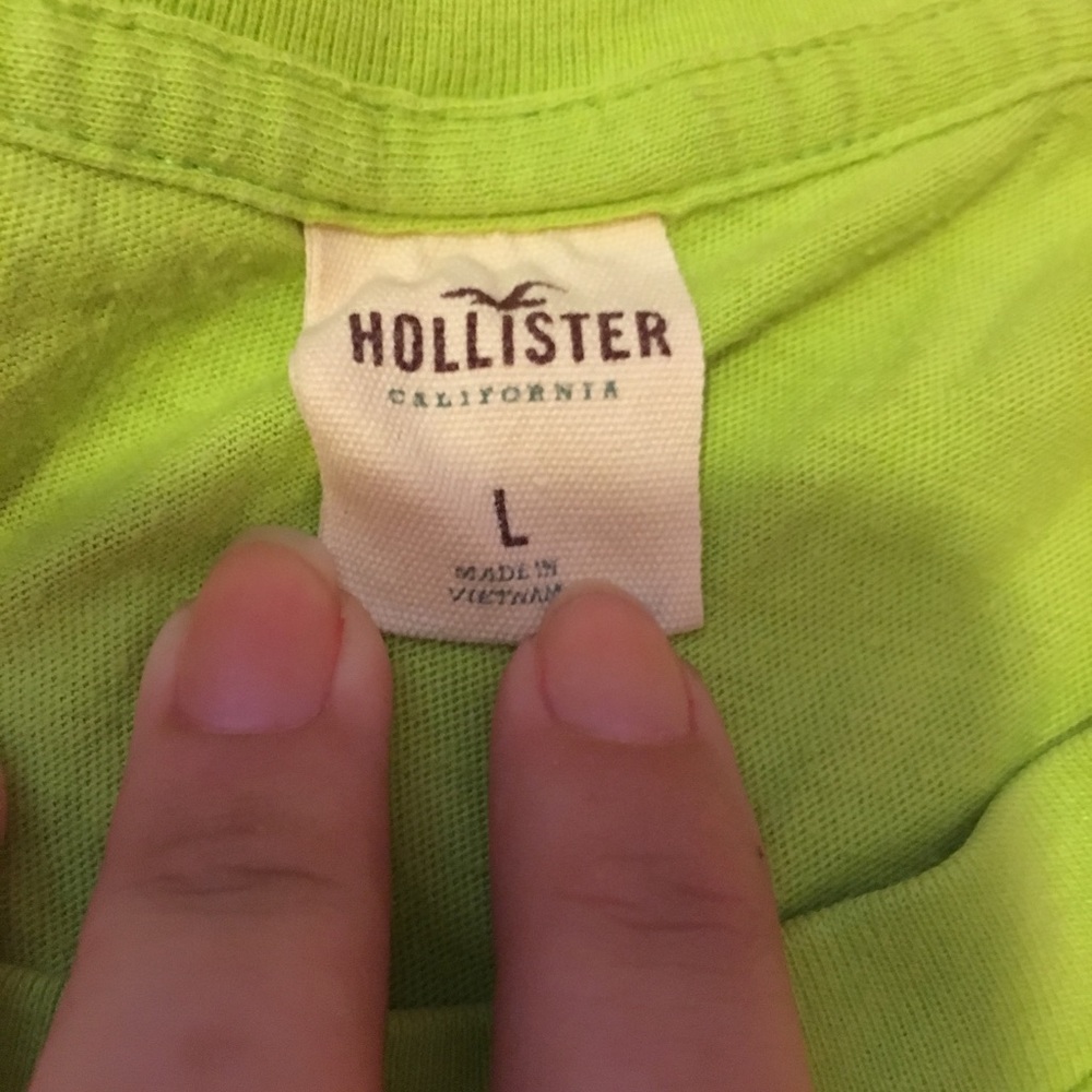 Lime green t shirt from Hollister - Picture 3 of 3